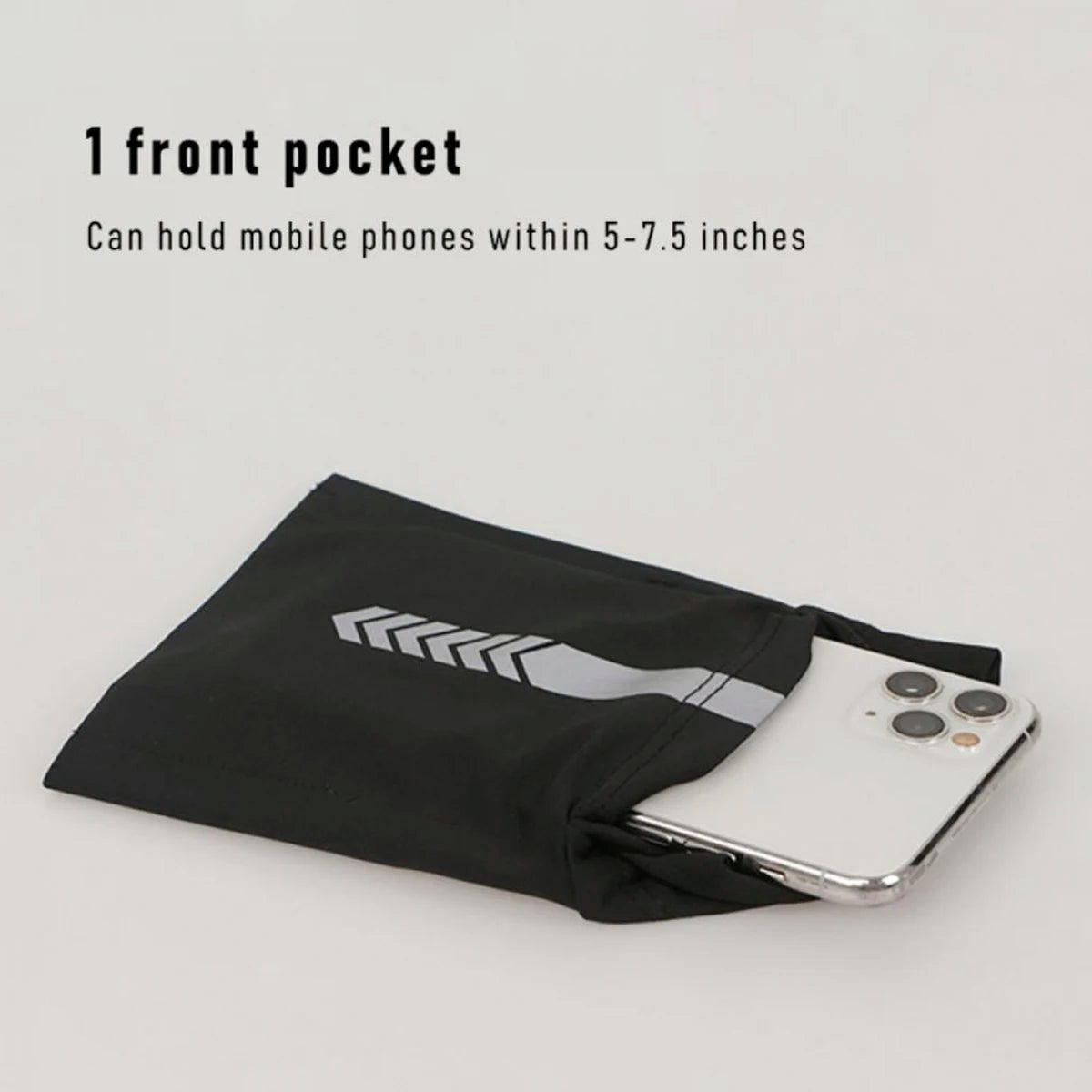 Brassard Téléphone Running Réfléchissant — Respirant & Anti-Chute