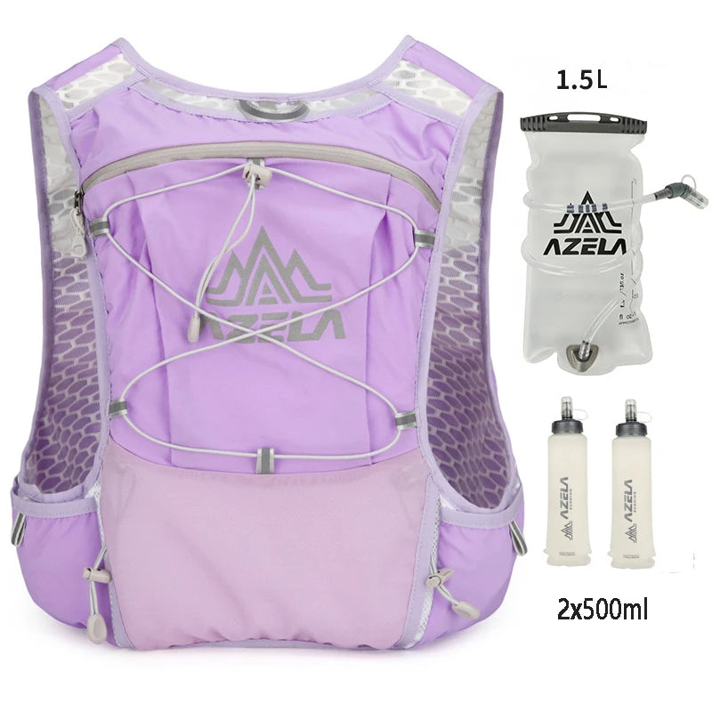 Gilet d'Hydratation Trail Running ABQP — Ultra-Léger Nylon pour Marathon & Randonnée