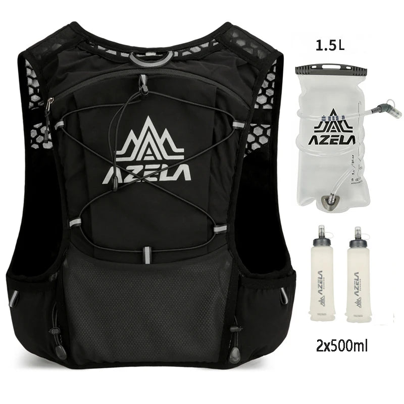 Gilet d'Hydratation Trail Running ABQP — Ultra-Léger Nylon pour Marathon & Randonnée