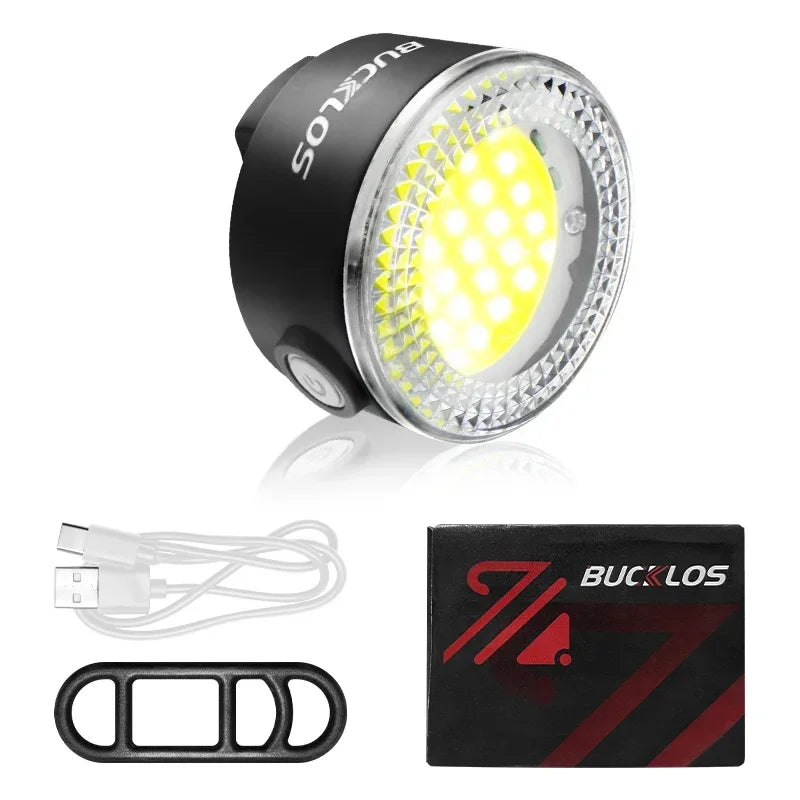 Kit Éclairage Vélo COB BUCKLOS 500lm — USB Rechargeable Waterproof IPX5