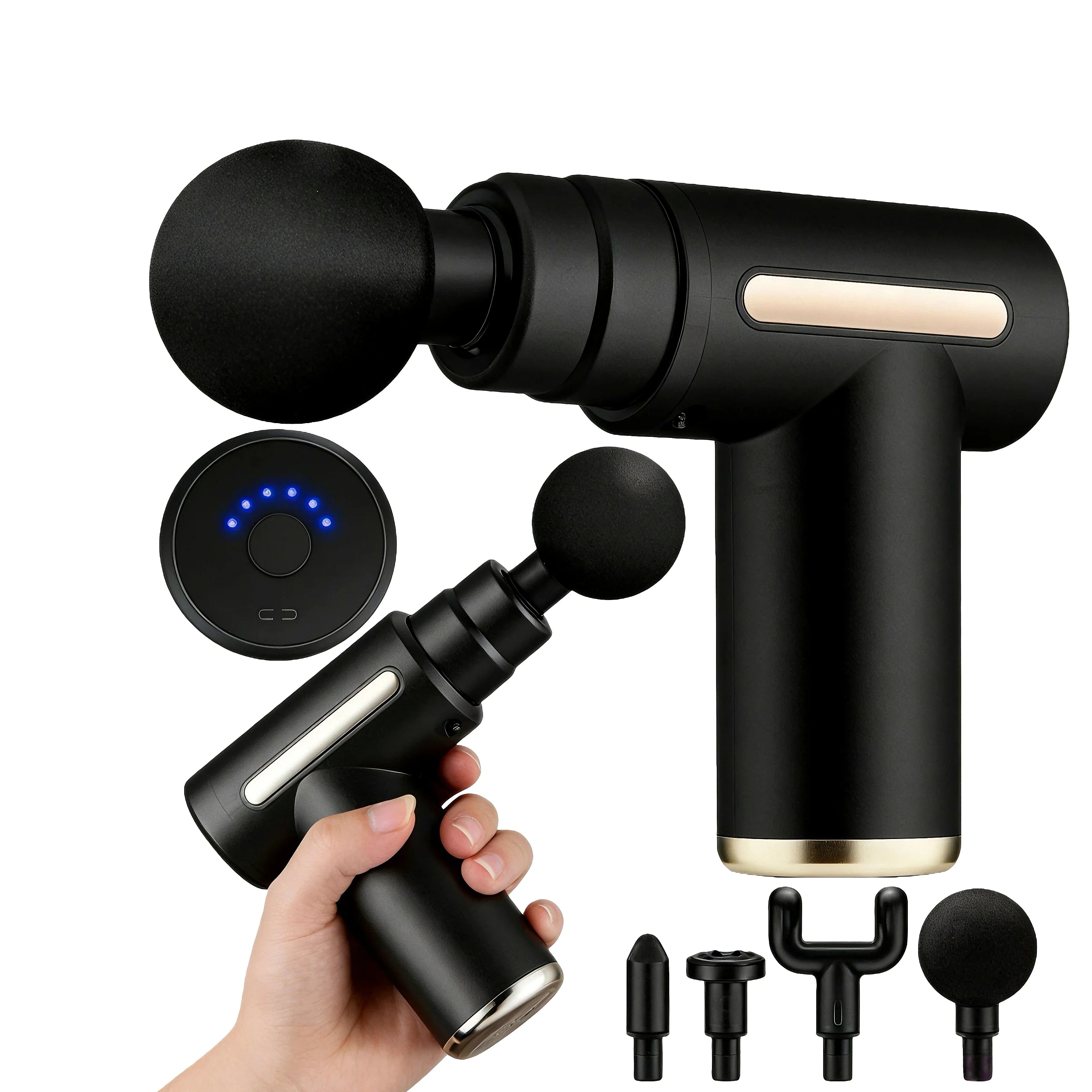Mini Pistolet de Massage Portable USB — Léger & Rechargeable, 4 Couleurs