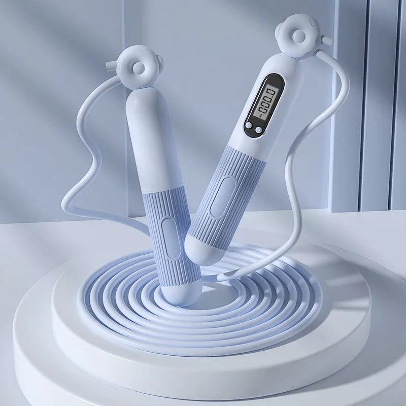 Corde à Sauter avec Compteur de Calories LINGPENG — Ajustable Unisexe Fitness