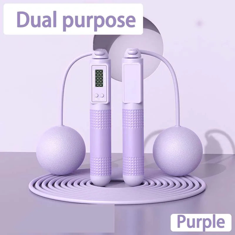 Corde à Sauter avec Compteur de Calories LINGPENG — Ajustable Unisexe Fitness