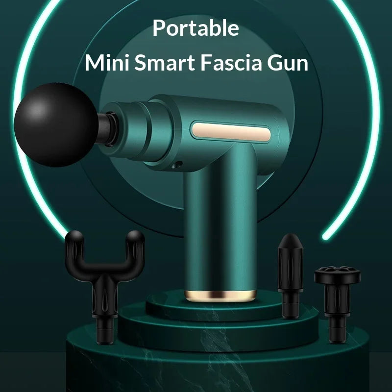 Mini Pistolet de Massage Portable USB — Léger & Rechargeable, 4 Couleurs