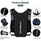 Sac d'Hydratation Trail Running NEWBOLER — 196g Ultra-Léger avec Bouteille TPU