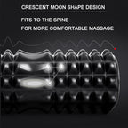 Rouleau Demi-Lune Mousse Solide 45×13 cm — Yoga, Pilates & Relaxation Musculaire