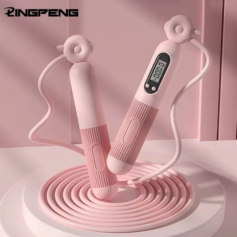 Corde à Sauter avec Compteur de Calories LINGPENG — Ajustable Unisexe Fitness