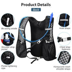 Sac d'Hydratation Trail Running NEWBOLER — 196g Ultra-Léger avec Bouteille TPU