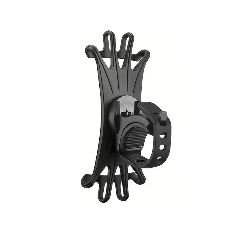 Support Téléphone Vélo & Moto VIKEFON Silicone 360° — Compatible Tous Téléphones