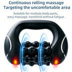 Masseur à Rouleau Électrique 9 Vitesses — Thérapie Percussive Corps Entier