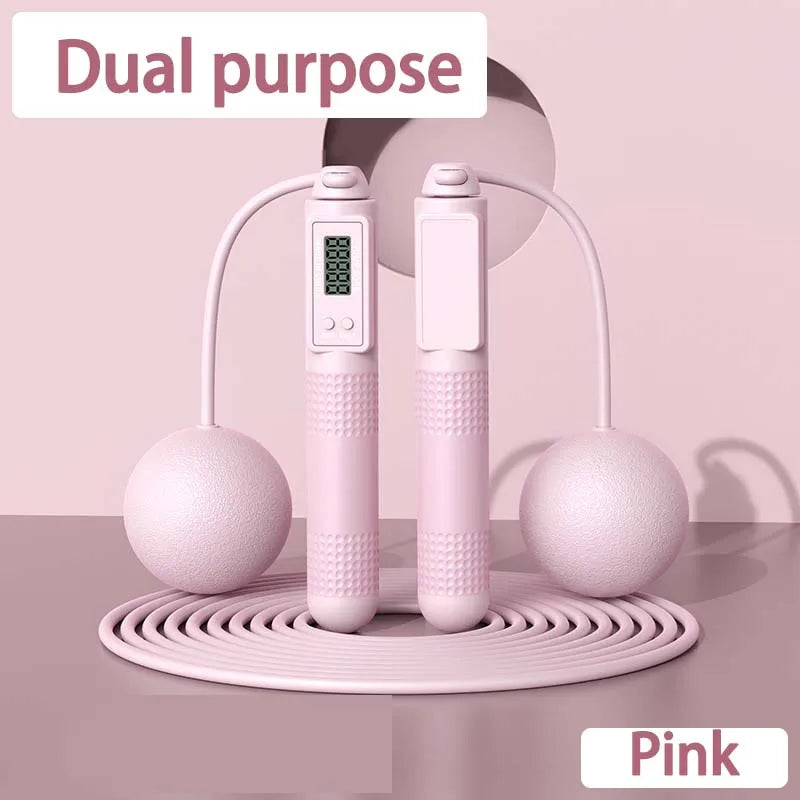 Corde à Sauter avec Compteur de Calories LINGPENG — Ajustable Unisexe Fitness