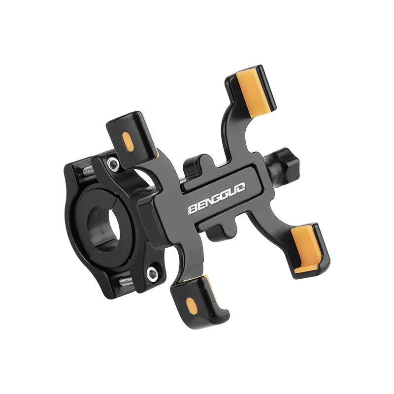 Support Téléphone Vélo & Moto VIKEFON Aluminium 360° — Universel, Anti-Chute, GPS