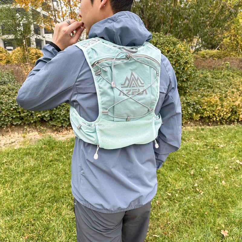 Gilet d'Hydratation Trail Running ABQP — Ultra-Léger Nylon pour Marathon & Randonnée