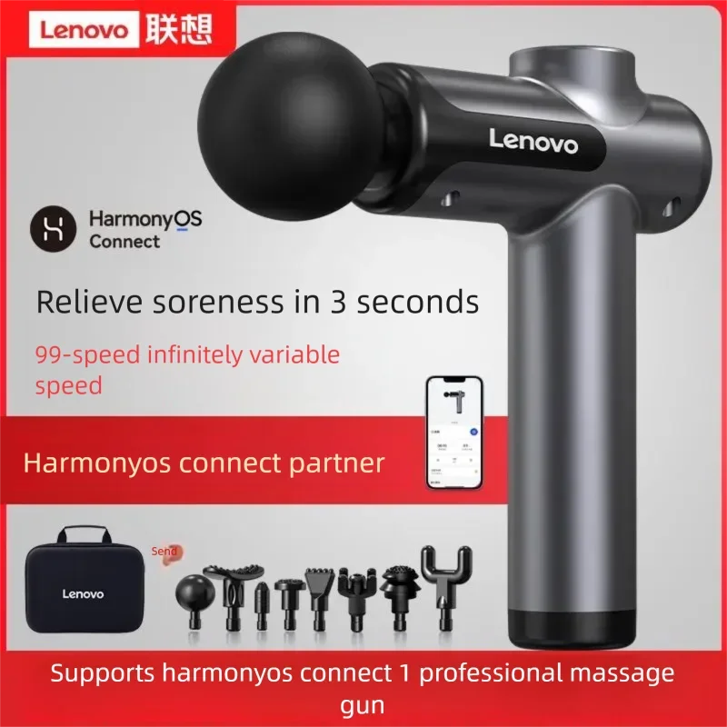 Appareil de Massage Profond Lenovo N3 — Écran Tactile LED, Portable, Certifié CE