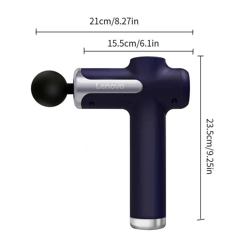 Appareil de Massage Profond Lenovo N3 — Écran Tactile LED, Portable, Certifié CE