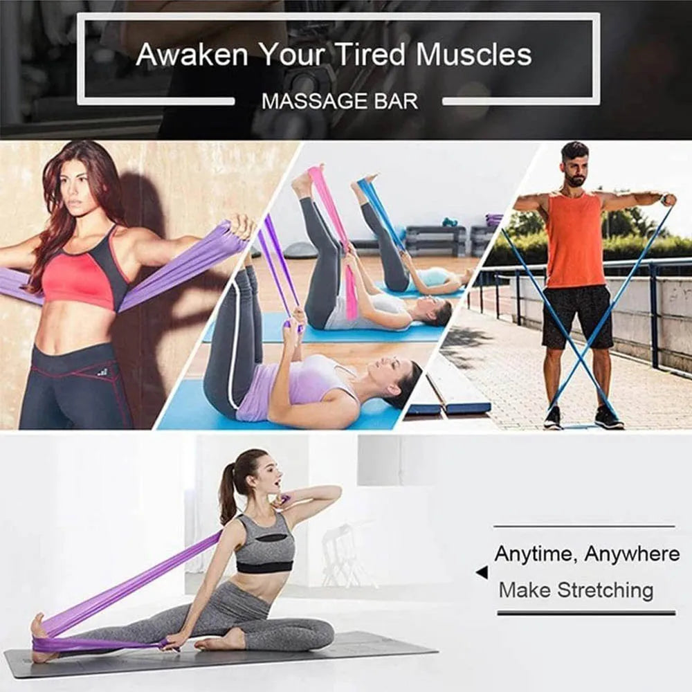 Bandes de Résistance TPE — Fitness, Pilates & Rééducation Musculaire